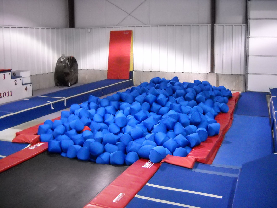 Athletes training at Northern Star Bounders