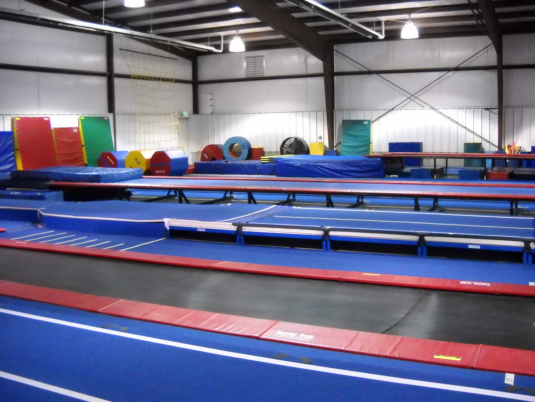Tumbling practice at Northern Star Bounders